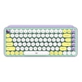 thumbnail image 1 of Teclado mecánico inalámbrico Logitech POP Keys con teclas emoji personalizables, diseño compacto y resistente, conectividad Bluetooth o USB, compatible con varios dispositivos y sistemas operativos -, 1 of 5