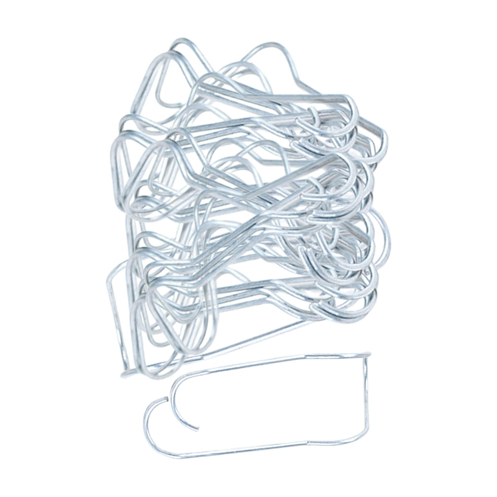 Colaxi 40 Pieces Plant Cages Plant Support Clips Stable Easy to Use Plant Trellis Wire Clips for Greenhouse Plants Tomato Diameter 20mmx20mm