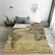 thumbnail image 5 of Balery Vintage World Map Manta de Felpa Suave y Acogedora – Cobija de Franela Aterciopelada para Cama, Lavable y Cálida para Sofá, Mascotas, Transpirable-50"x40", 5 of 7