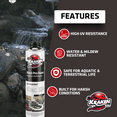 thumbnail image 2 of Kraken Bond Pro Black Expanding Spray Foam - Pond & Landscape Sealant - UV & Water Resistant - Gun Use (Not Included) - 2 Pack, 2 of 5