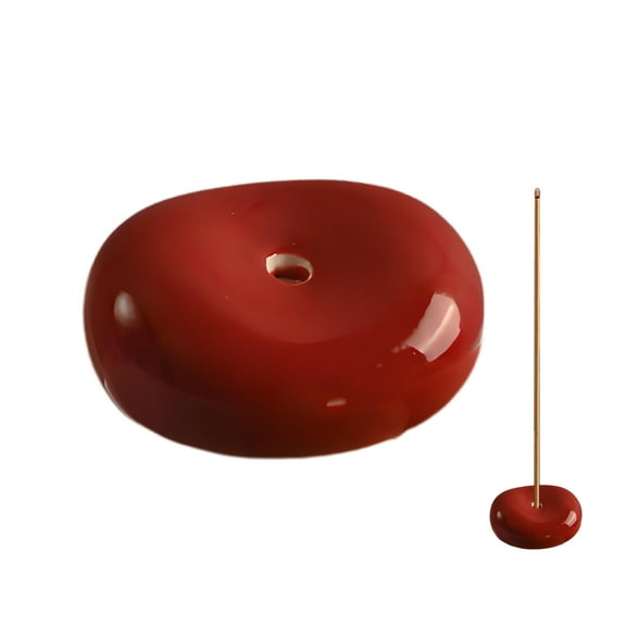 HIBIBUD Incense Holder,Broad Bean Insence-Stick Holder,Home, Office, Entrance Incense Holder for Sticks,style3