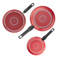 thumbnail image 3 of Juego de Sartenes T-Fal Cocina limpia y fácil 3 piezas, 3 of 4
