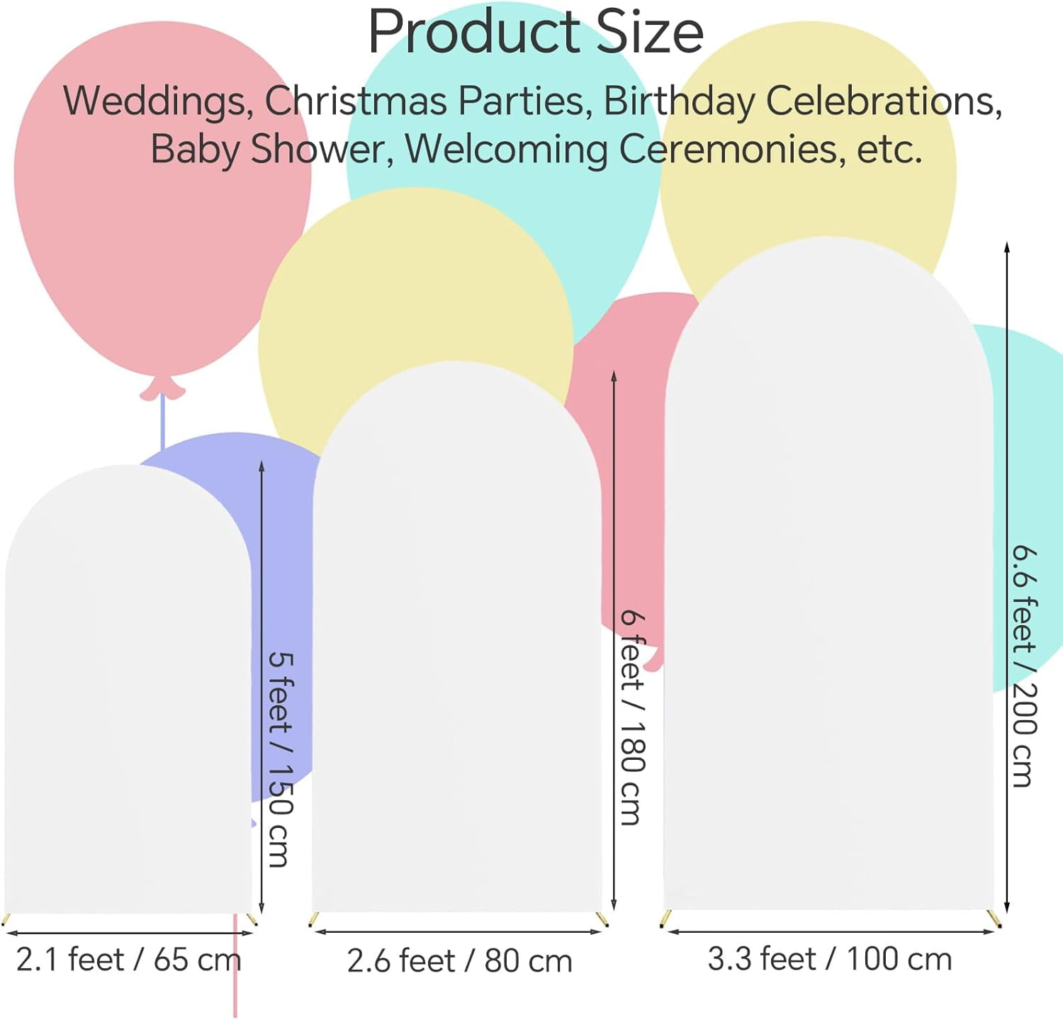 6.6 feet in cm sales