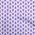 thumbnail image 1 of oneOone Polyester Spandex Purple Fabric Asian Block Quilting Supplies Print Sewing Fabric By The Yard 56 Inch Wide, 1 of 4