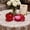 Red, variant on RYDCOT Red Apple Container, Plastic Candy Apple Boxes Filling Containers Jar, Back To School Teacher Appreciation Gift, Classroom Wedding Valentine Party Christmas Decorations Supplies