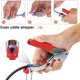 thumbnail image 3 of Alicates, cable coaxial de crimpadora con conectores F de 20 piezas, 3 of 5