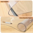 thumbnail image 4 of GPED Office Chair Mat, 36"x48" Floor Mats,Office Desk Mat for Hardwood Floor, Clear PVC Heavy Duty Floor Protector for Office & Home, 4 of 8