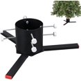 thumbnail image 1 of CZCPP-Support de Sapin de Noël, Support de Sapin de Noël Détachable Robuste Adapté pour Troncs de 3 à 7 Pouces, Base Adaptée pour Épicéa de Pin 4-10 Pieds (Noir), 1 of 4