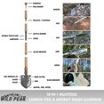 thumbnail image 2 of Wild Peak APEX1 18-in-1 Multitool Steel Emergency Shovel with Carrying Pouch for Survival, Military, Camping, Hiking, Climbing, Bug-Out Bag, Backpacking (Gold), 2 of 8