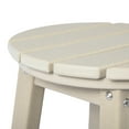 thumbnail image 6 of Costaelm Paradise 29" HDPE Round Outdoor Patio Bar Stool, Sand, 6 of 8