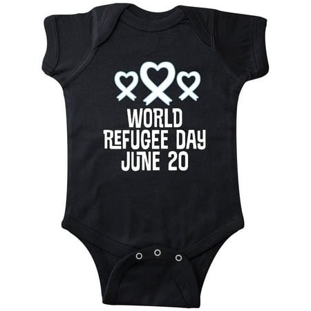 

Inktastic World Refugee Day June 20 2020 Gift Baby Boy or Baby Girl Bodysuit