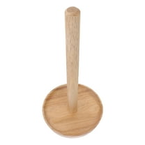 EXHUMKY Toilet Paper Holder Stand Wooden Bathroom 1Pcs 12.6x5.9in