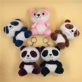 thumbnail image 1 of 5Colors, Panda 12CM Approx. Plush Stuffed Doll ToyBlack He Qiyong unisex, 1 of 1