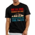 thumbnail image 2 of FLAGWIX Funny Gifts For Men - Not All Who Wander Are Lost Some Are Looking For Cool Rocks - Mens Shirts, 2 of 6