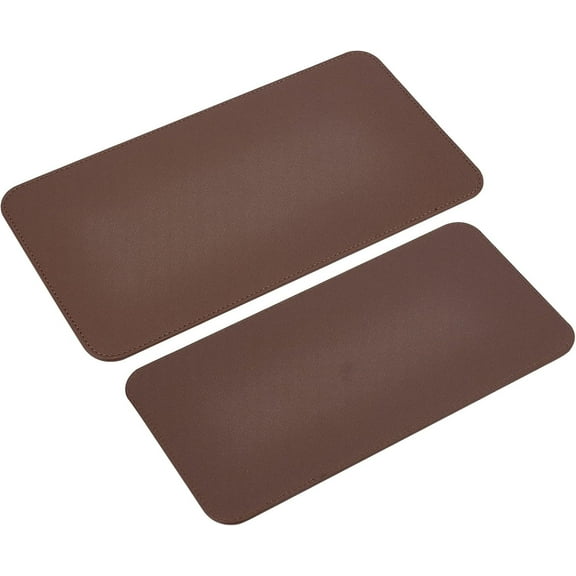 2Pcs 2 Sizes Handbag Base Shaper PU Leather Purse Base Shapers Brown Rectangle Bag Liner Board for Tote Purse Backpack Messenger Bag DIY Accessory 12inch and 13.5inch Long