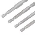 thumbnail image 4 of 4Pcs Cemented Carbide Twisted Drill Bit Set Multifunctional Sandblast Threaded Masonry Drill Bit for Glass Ceramic, 4 of 4