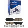 thumbnail image 3 of Detroit Axle - Rear Brake Kit for 2010-2021 Lexus GX460 Toyota 4Runner FJ Cruiser, Brake Rotors Ceramic Brakes Pads 2011 2012 2013 2014 2015 2016 2017 2018 2019 2020: 12.28" inch Rotor, 3 of 3