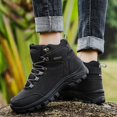 thumbnail image 6 of XIMIN Men's Relaxed Fit Water-Resistant Hiking Shoes Trekking Camping Trail Backpacking Non-Slip Work Boots Lightweight Boots for Outdoor, 6 of 7