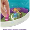 thumbnail image 3 of Polly Pocket Rainbow Dream Wearable Purse Compact, Travel Toy with 2 Micro Dolls & Sport Accessories, 3 of 7