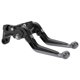 thumbnail image 1 of Palancas de freno y embrague cortas y largas para Yamaha YZF R1 09-14, palanca de freno ajustable de motocicleta, aleación de aluminio, mango negro con extremo de titanio, 1 of 1