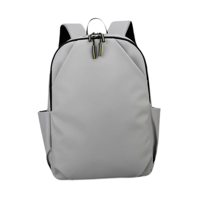 Mochila para computadora, mochila liviana y práctica para viajes al aire libre y pesca Película de cuero PU