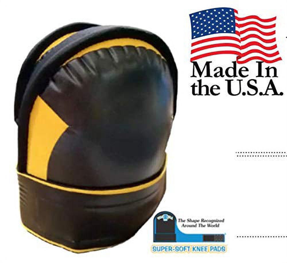 Troxell Usa - Supersoft Knee Pads Hi-viz Yellow - (Bagged in Pairs)