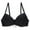 Black, variant on purcolt Women's Underwire Bra Full Coverage Everyday Push Up Plunge Bra Comfort Lightly Lined Lift Support T-Shirt Bra