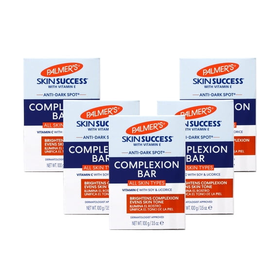 5 Pack - Palmers Skin Success Anti-Dark Spot Complexion Bar for All Skin Types, 3.50 OZ