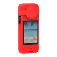 thumbnail image 2 of de Silicona para CáMara de AccióN PanoráMica Insta 360 X3 Protectora de Silicona una Prueba de Polvo AnticaíDa (Rojo), 2 of 5