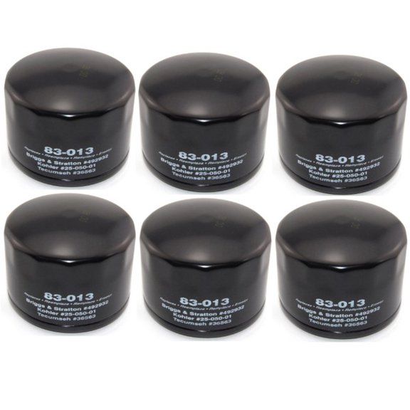 (6) 83-013 Oregon Oil Filters