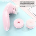 thumbnail image 5 of Face Brush Electric Facial Charge Massage Brush Face Cleaning Machine Body Cleansing Brush Face Cleaning Brush Facial Pore Cleaner Three in One Brush Face Massage Brush， 2 Speeds, 5 of 9