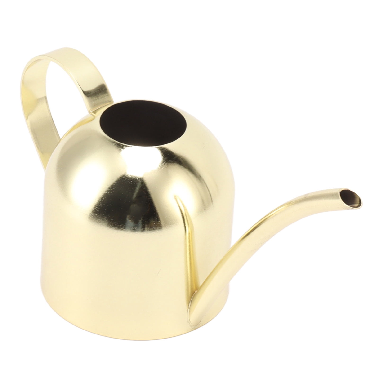 M Buder Premium Stainless Steel Watering Can Gold 30.4 oz / 0.9L Long Spout for Indoor House Plants Outdoor Gardening Tools 8.5 x 3.5 x 4.9 inches