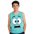 thumbnail image 3 of Niño Pequeño Niños Niños Camisola sin Mangas Suave Gradiente Impresión Moda Lindo para el Pageant Casa Boda Fiesta Casual, 3 of 8