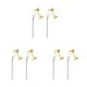 thumbnail image 5 of Flores artificiales decorativas Toystoory 2 piezas Naranja, 5 of 6