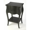 thumbnail image 2 of Black Single Drawer Nightstand, 2 of 6
