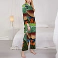 thumbnail image 3 of Rocae Tree Frog for Pajamas for Women Set Lounge Sets Women's Long-Sleeved Pj Set -X-Large, 3 of 7