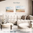 thumbnail image 4 of Elephant Stock Big Sky In October Wall Art - Horizontal Canvas Wall Art - Living Room Wall Decor - Abstract Canvas - Beige And Gray Decor By Danhui Nai - 36" x 24", 4 of 8