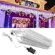 thumbnail image 1 of Luces de Lluvia de Meteoritos Luces de Cadena de Iluminación para Exteriores Luces de Carámbano de Navidad Adecuadas para Navidad Día de San Valentín Boda ANGGREK Otros, 1 of 8