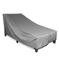 thumbnail image 6 of Chaise Cover Outdoor Weatherproof Heavy Duty Patio Furniture Cover Grey, 6 of 7