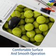 thumbnail image 6 of PhooArto Comfortable Mouse Pad Tennis Ball Pattern Desktop Mousepad , 21 x 25 cm Mouse Mat, Non-Slip Rubber Base, Improves Speed and Precision, 6 of 7