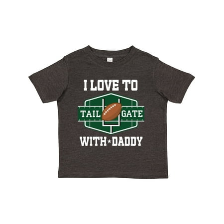 

Inktastic Football Tailgating with Daddy Gift Toddler Boy or Toddler Girl T-Shirt