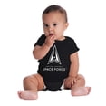 thumbnail image 6 of Military Classic US Space Force Logo Romper Boys or Girls Infant Baby Brisco Brands 12M, 6 of 7