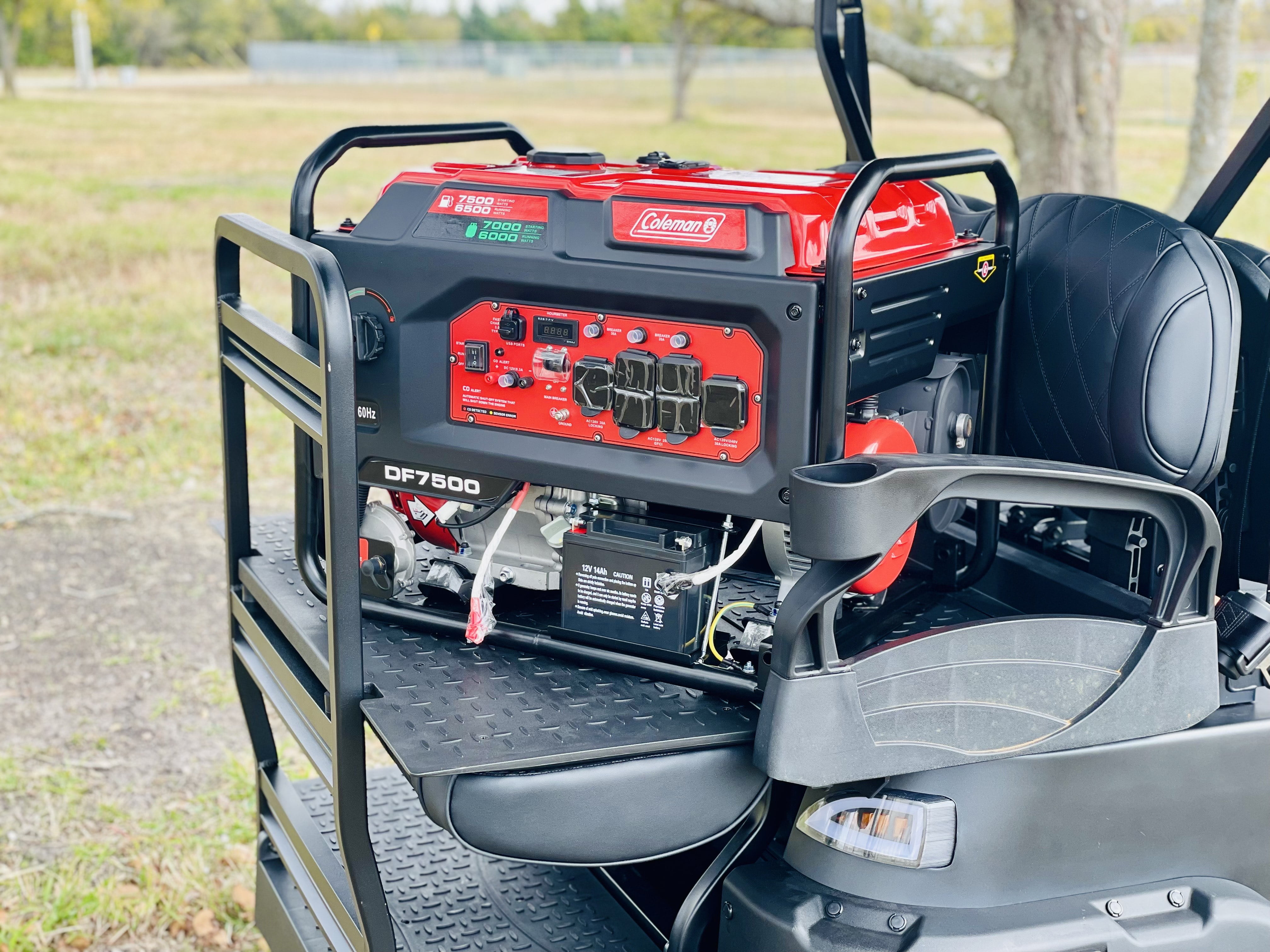 Coleman 7500W Dual Fuel Generator