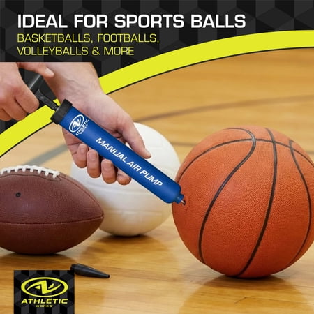 ATHLETIC WORKS 12″ MANUAL AIR PUMP