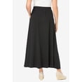 thumbnail image 3 of Woman Within Plus Size Petite 7-Day Maxi Skirt, 3 of 4