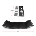 thumbnail image 3 of Dossier de Partition Noir Format A4 Support de Rangement pour Instruments de Musique de Scène Piano Performance, 3 of 7