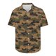 thumbnail image 3 of Camisa de los Hombres Y Conjuntos Cortos Hawaiano Tropical de Camuflaje Imprimir Manga Corta Solapa, Ligera Tela de Rebote de Cuatro Lados para la Playa Y las Vacaciones, 3 of 5