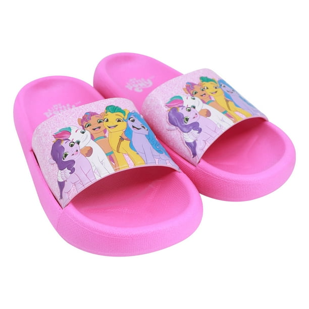 Sandalias Slide My Little Pony Para Niña