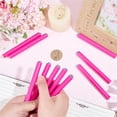 thumbnail image 3 of Plastic Nail Art Stamp Pen Set Nail Art Tool with Different Patterns with Silicone Handle Medium Violet Red 100x10mm 10pcs/set, 3 of 7