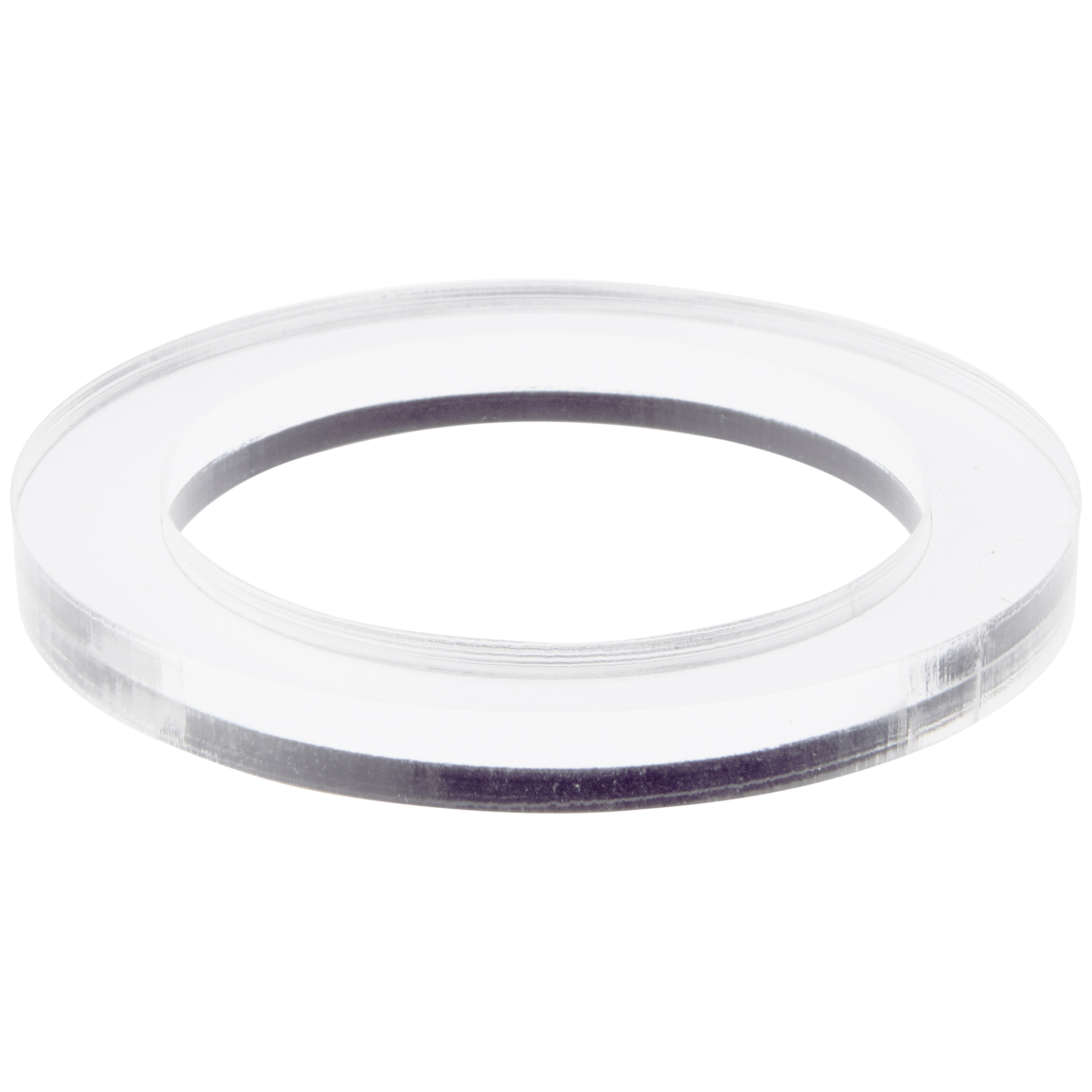 Plymor Clear Acrylic Egg, Marble, Ball or Sphere Thin Display Holder